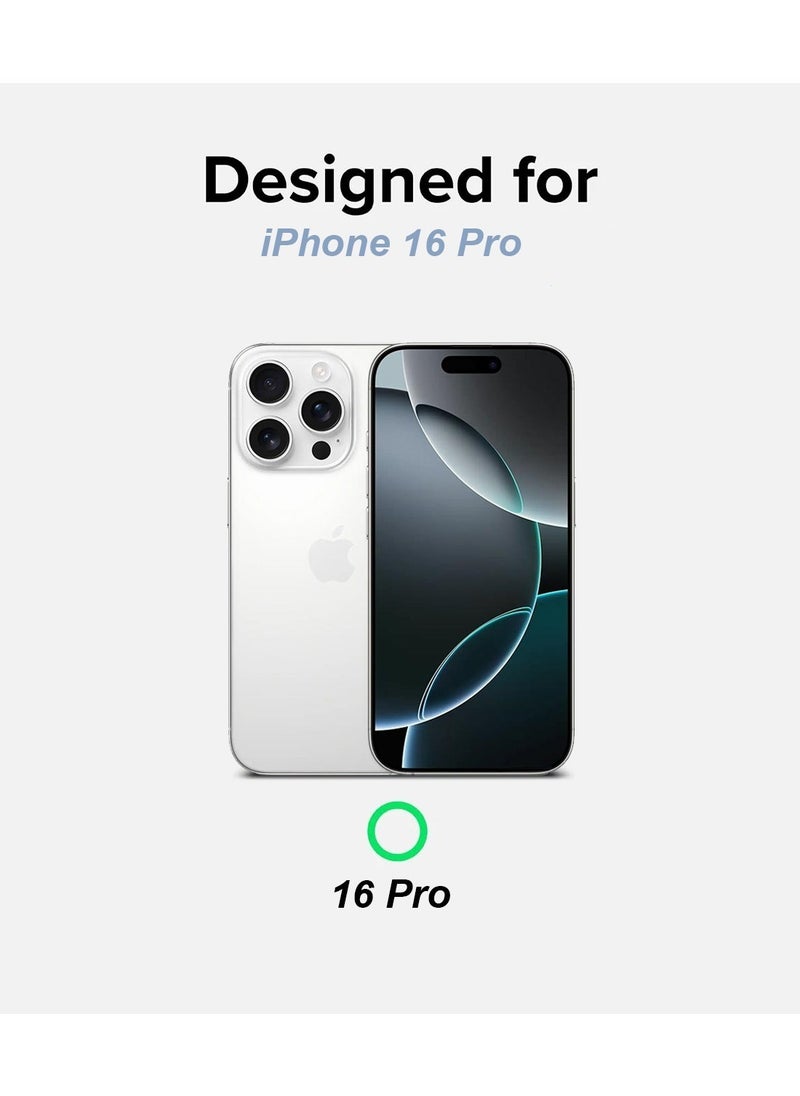 Techie - Apple iPhone 16 Pro Case Pro series Carbon Fiber Magnetic Frameless back cover Case with Invisible Stand and Enhanced Cooling Airflow - Image 1