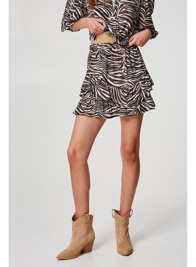 BSB Zebra printed mini skirt - Image 2