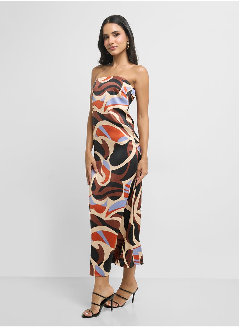 ONLY Abstract Print Dress  - Image 1