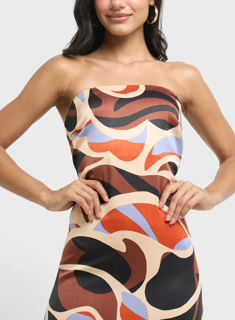 ONLY Abstract Print Dress