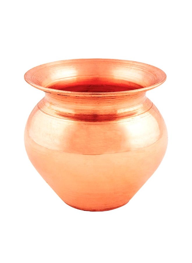Shubh kart Shubhkart Indian Pure Copper Kalash, Lota for Puja Decoration Pure Copper, Copper Vessel Lota Kalash for Pooja at Home, Wedding Purpose, use in Office, temple and All Festival  - Image 1