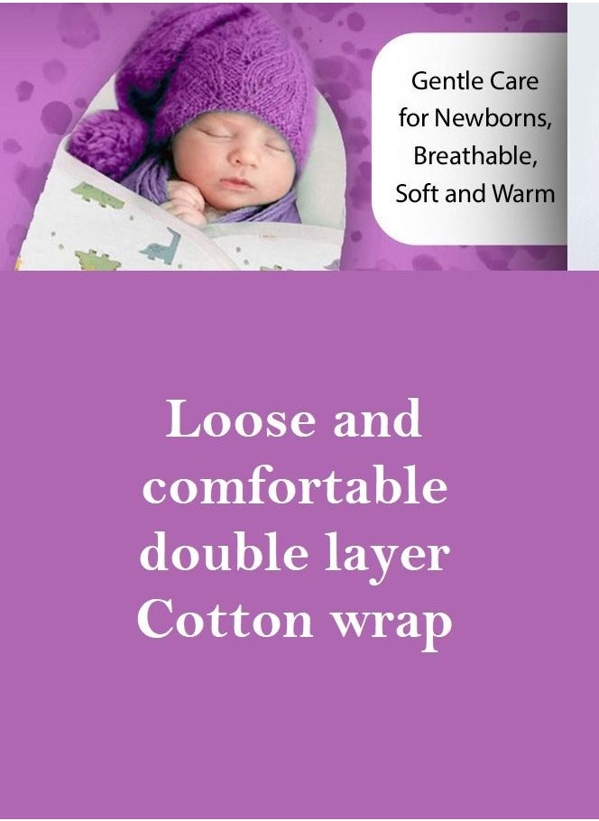 MARGOUN Baby Sleeping Bag Newborns Baby Swaddling Stroller Wraps Toddler Blanket Spring Autumn Infant Swaddle Wrap  - Image 5