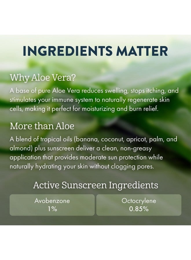 Aloe Up Aloe Up SPF 4 Dark Tanning Oil - Body and Face Tanning Continuous Spray for Outdoor Sun - With Sunscreen, Pure Aloe Vera, and Natural Oils - Dries Clear - Reef Friendly - Fresh Tropical Scent - 6 Oz - Image 3