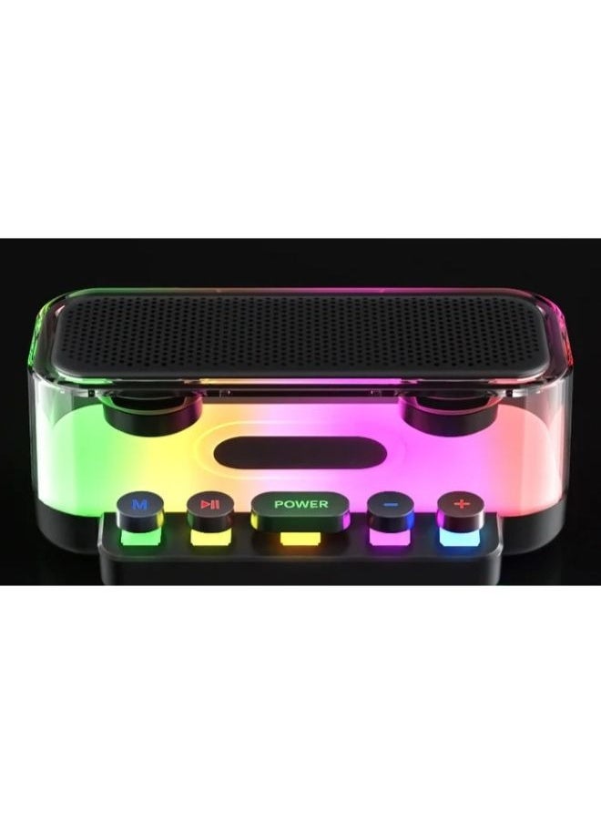 Davin New 2023 Bluetooth Speaker With Mechanical Keyboard Buttons  - Image 1