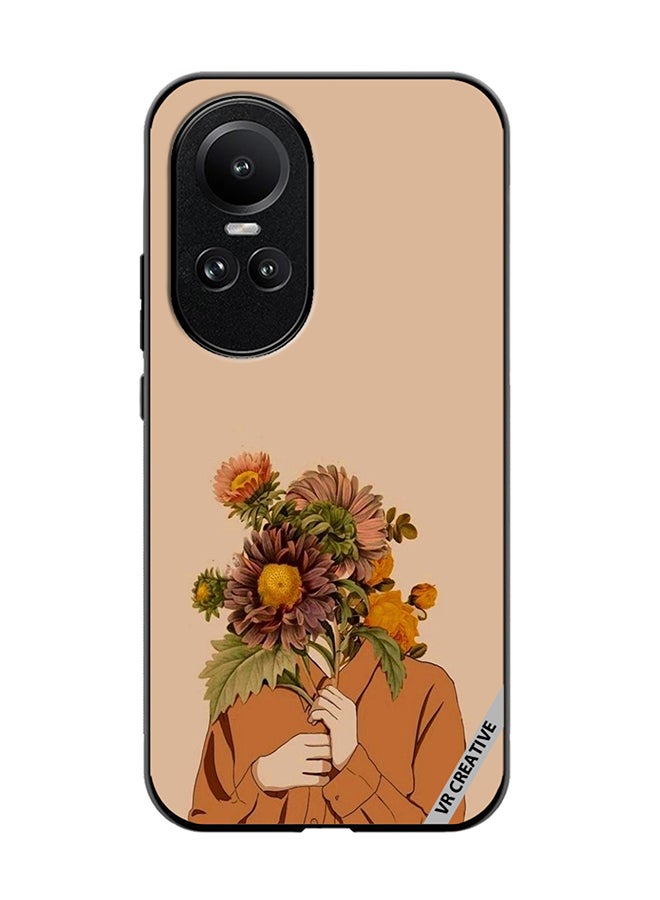 VR CREATIVE Protective Case Cover For Oppo Reno 10 Pettie Design Multicolour - Image 1