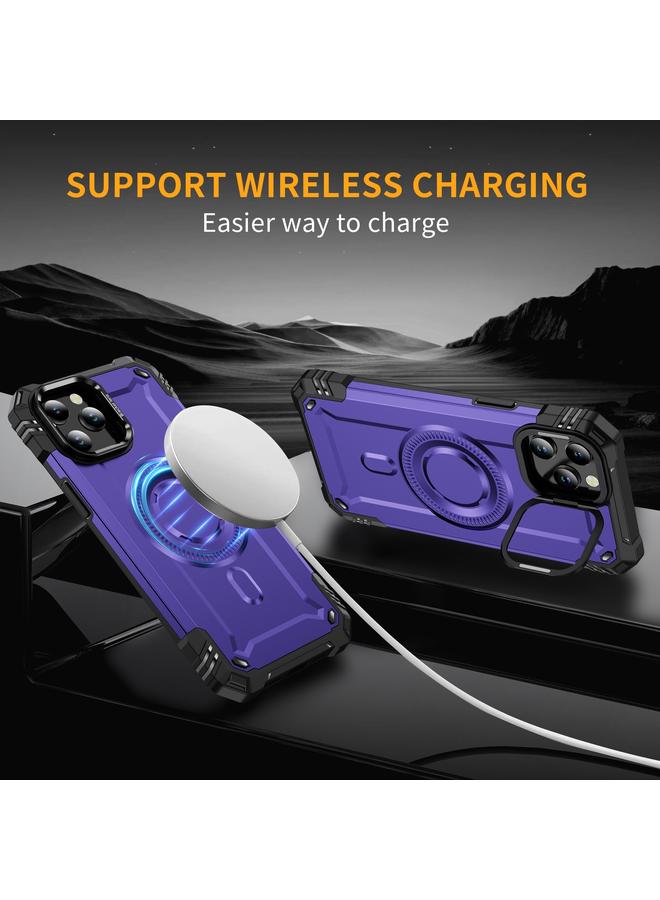 S-TOP Case For iPhone 12 Pro Lens Holder MagSafe Phone Case - Image 4