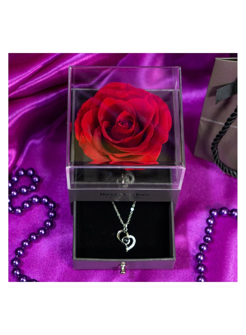   صوفيا طبيعة زهور محفوظة في صندوق هدايا - Image 1