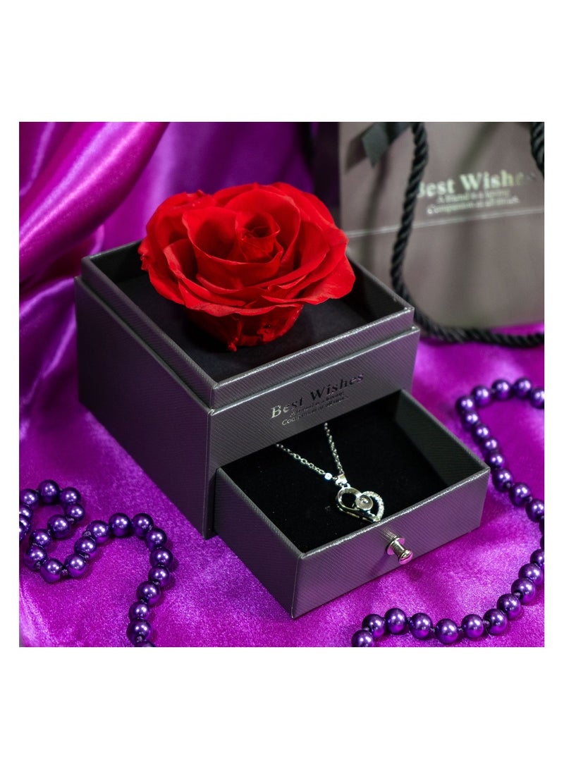   صوفيا طبيعة زهور محفوظة في صندوق هدايا - Image 2