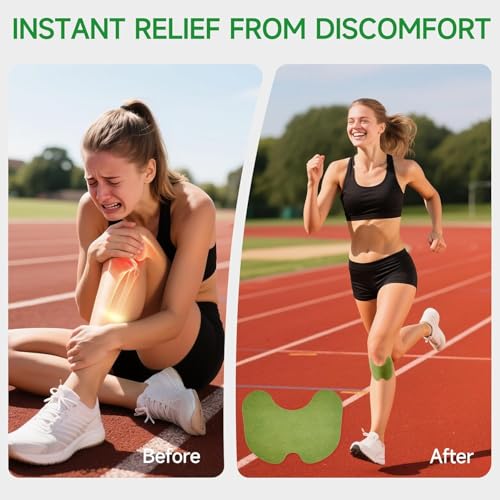 Delightbee Herbal 30 Knee Pain Relief Patch – Herbal Plaster for Joint & Muscle Pain, Quick Relief Heating Pad, Natural Pain Reliever for Knee, Arthritis, Back & Body Pain Inflammation Patch Sticker,Natural Wormwood (30 Knee Patches) - Image 5