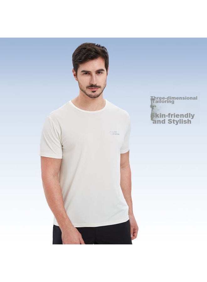 Alpint Mountain 3m Technology Quick-dry Men's Short-sleeve T-shirt, Elastic Breathable Outdoor Quick-dry Shirt For Women, Summer Sports - Image 2