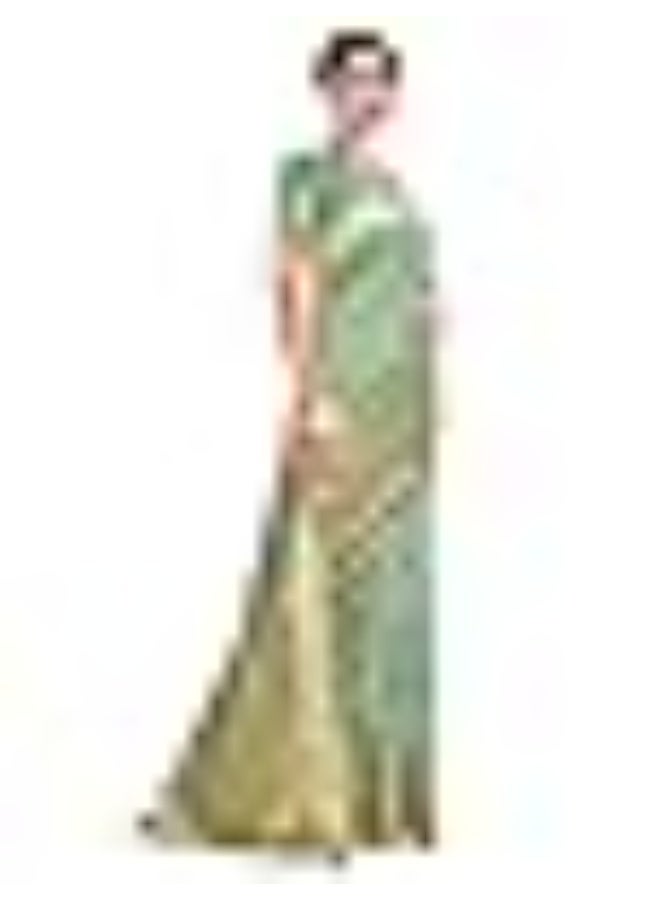 Glory Sarees Women's Woven Pure Soft Kanjivaram Silk Saree Banarasi Style With Blouse Piece for Wedding - Image 3