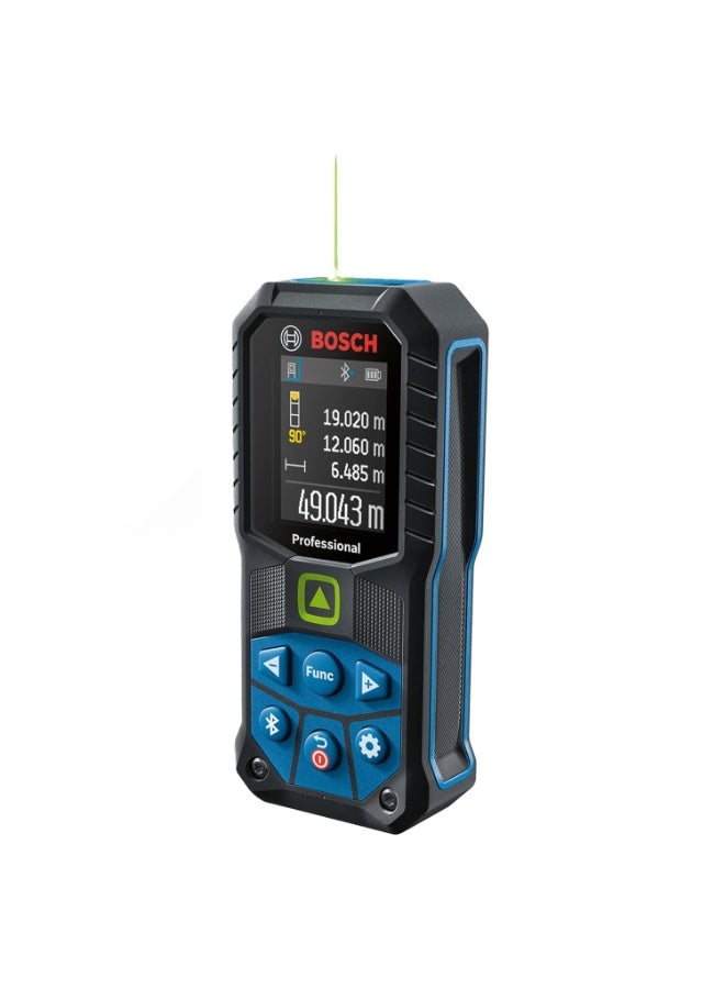 بوش BOSCH GLM 50-27 CG Professional Laser Measure with Green Laser, 50m Range, Bluetooth Connectivity, IP65 Protection, Drop-Resistant, 1/4" Tripod Thread, 1 Year Warranty - Image 1