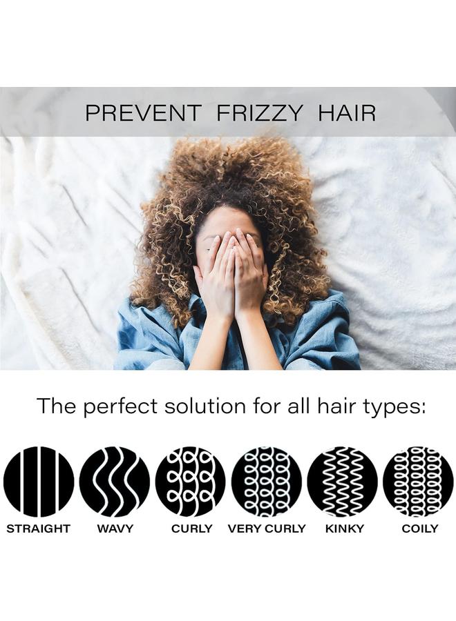 كوفوز 2 زوج من قلنسوة كوفوفوز الحريرية للنوم، قلانس شعر من الساتان للنساء السود، قلنسوة نوم حريرية، قلنسوة ساتان للشعر المجعد للرجال، غطاء رأس ليلي، وشاح لحماية الضفائر - Image 3