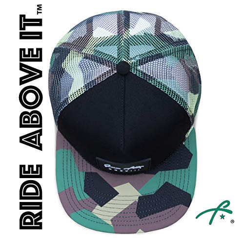 Grace Folly Trucker Hat for Men & Women. Snapback Mesh Caps (US, Alpha, One Size, One Size, Modern Camo) - Image 4