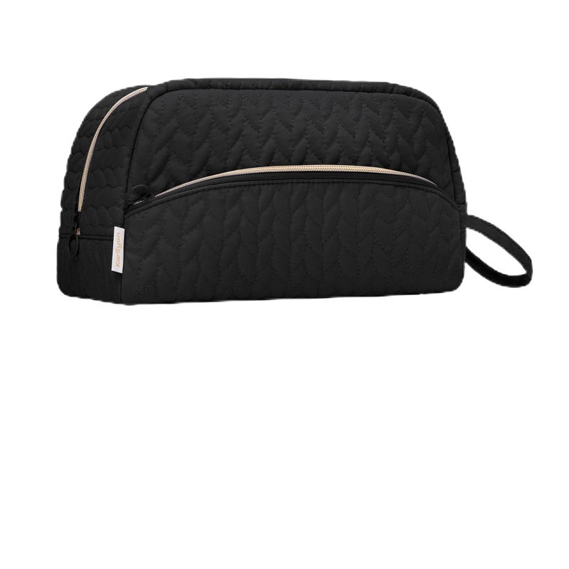 KarSyon Crochet Yarn Bag Knitting Bag Storage for Crocheting Accessories Crochet Hook Case Organizer Gift for Crochet Lovers Black K3201 - Image 2