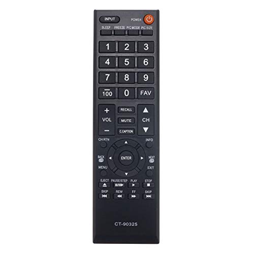 Young CT-90325 Remote for Toshiba LCD LED TV 50L2200U 37E20 22AV600 40FT1 32C120U 39L2300U 39L1350U 50L2300U 50L1350U 58L1350U - Image 1