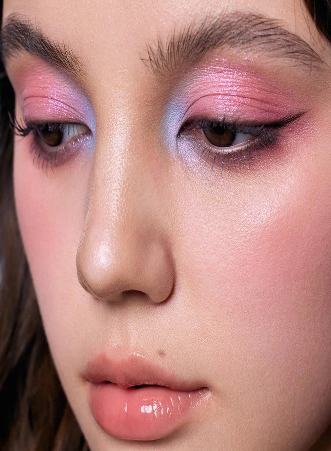 Flower Knows Shell's Jewel 6-Color Makeup Palette,Cool Pastel Blue & Pink - Image 5