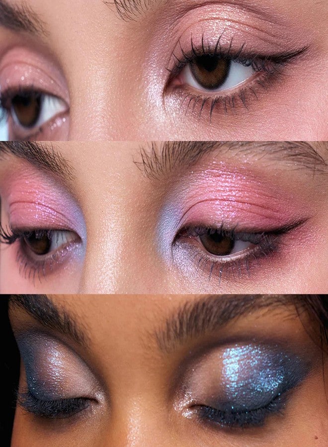 Flower Knows Shell's Jewel 6-Color Makeup Palette,Cool Pastel Blue & Pink - Image 4