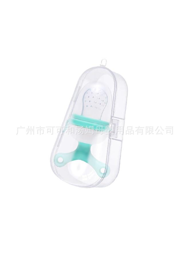 Cartoon Baby Teether Stick Fruit And Vegetable Bite Music Fruit Food Supplement Bite Music Silicone Mesh Bag Boxed Fruit And Vegetable Music