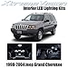 XTREME VISION XtremeVision Jeep Grand Cherokee 1998-2004 (12 Pieces) Pure White Premium Interior LED Kit Package + Installation Tool  - Image 2