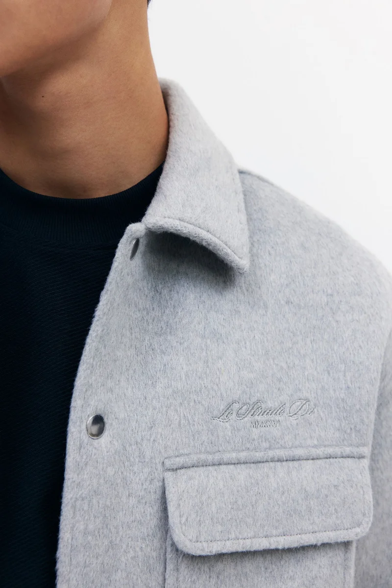 H&M Wool-blend overshirt