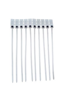 Calcine Calcine 16 inches Pack of 50 Security Plastic Cable Seal Adjustable SelfLocking Cable Ties Tags Wire Padlock for Cargo Container Seal Lock  - Image 3