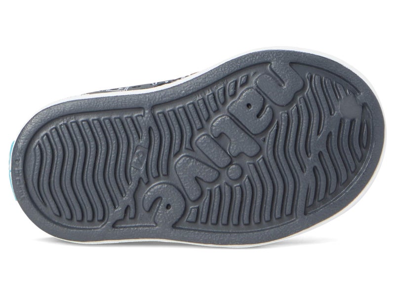 Native Shoes Unisex Kid Jefferson Print (Toddler) Gravity Grey/Shell White/Gamer 4 Toddler Medium - Image 3