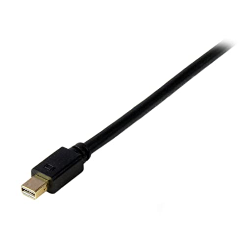 StarTech.com 6ft Mini DisplayPort to VGA Cable - Active - 1920x1200 - mDP to VGA Adapter Cable for Your Computer Monitor (MDP2VGAMM6B) Black - Image 2