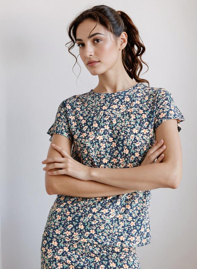 سبلاش فيڤ طقم بيجاما تي شيرت وبنطلون - Image 2