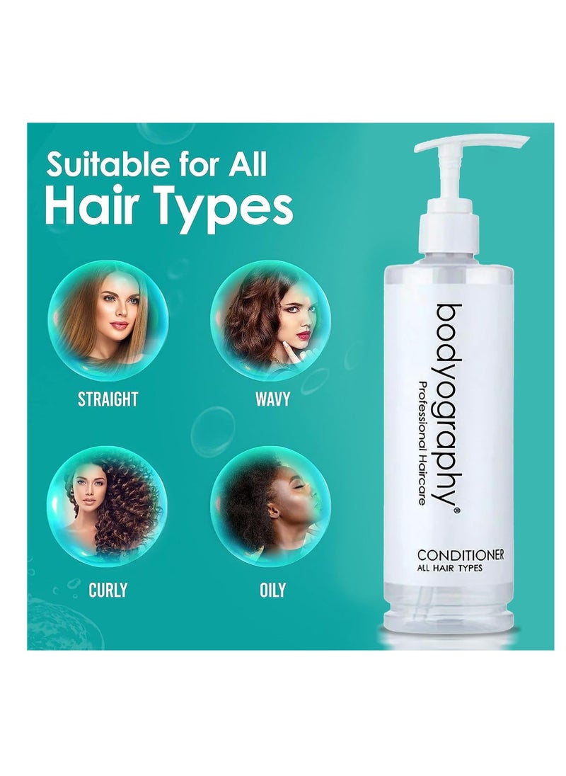 Bodyography Bodyography Blanc Pump Hair Conditioner - Smooth, Nourishing Hair Care Conditioner  - Image 3