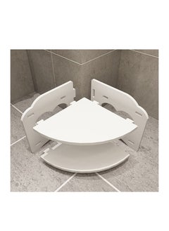 Generic FFD Freestanding Toilet Shelves Bathroom Corner Shelf Toilet Multipurpose Bathroom Organizer Rack Wood Flowers Rack Plants Stand Bookshelf Bookcase Shelf  - Image 5