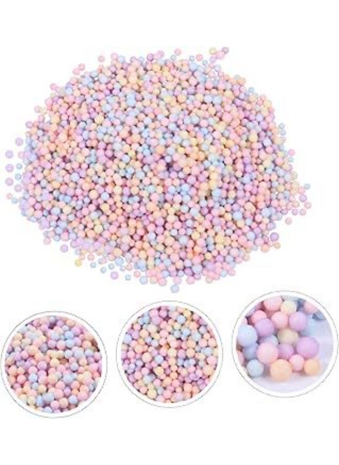 Generic Multicolor Foam Beads, Styrofoam Balls for Gift Box Filling, Arts & Crafts, Wedding Decorations and wrapping gifts P9  - Image 3