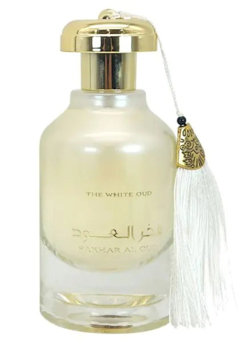 ارض الزعفران أرض الزعفران فخر العود - العود الأبيض 100 مل EDP Spray: سيمفونية فاخرة من الأناقة والعود 🌟🌟🌟🌟🌟  - Image 1