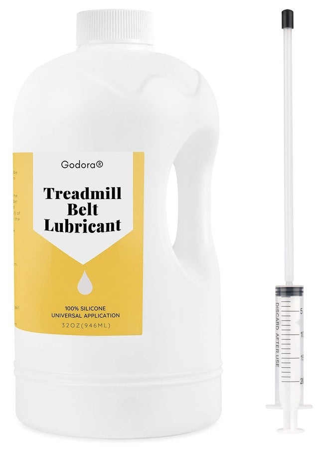 Godora 100% Silicone Treadmill Lubricant/Treadmill Lube, 32 Ounces Premium Silicone Oil for Treadmill Belt Lubrication, Easy to Apply Treadmill Belt Lubricant Oil, Suitable for Nearly All Type of Treadmills - Image 1