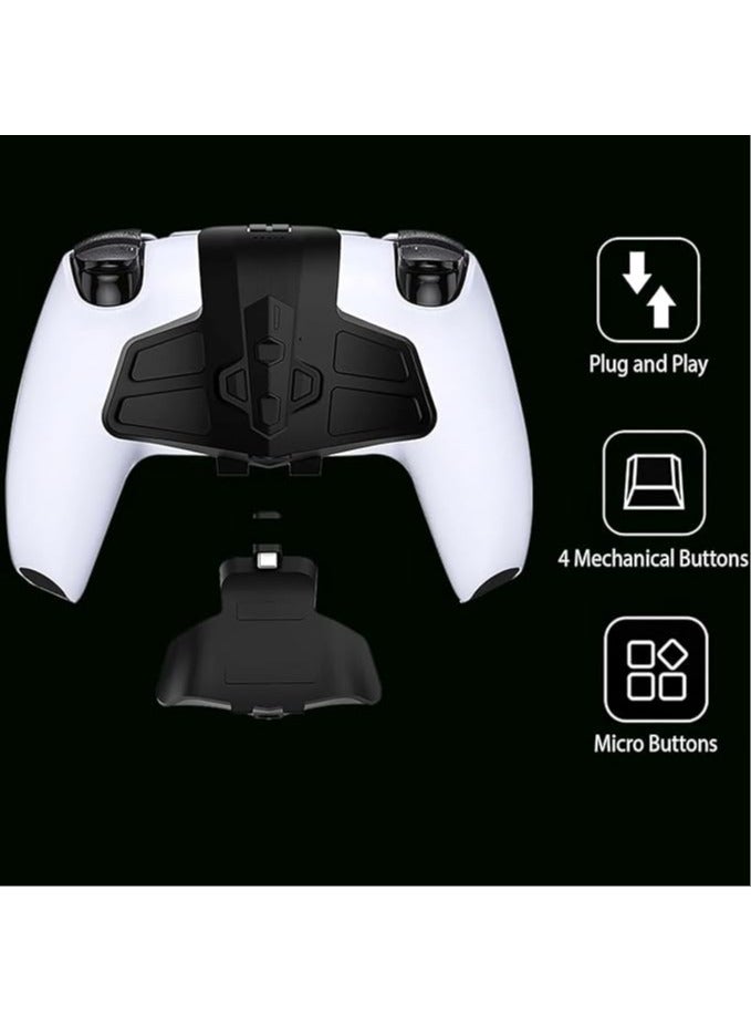 General NBCP P5 Original Controller Back Button, PS5 Original Controller Back Button DIY Kit, Programmable, Turbo, Macro & RGB LEDs, Easy to Connect and Upgrade  - Image 3