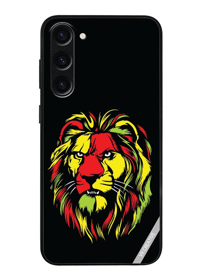 VR CREATIVE Protective Case Cover For Samsung Galaxy S23 Plus Lion Design Multicolour - Image 1