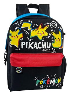 Pokemon Junior Backpack School Backpack Trolley Attachable Backpack Black Official Product  - Image 1