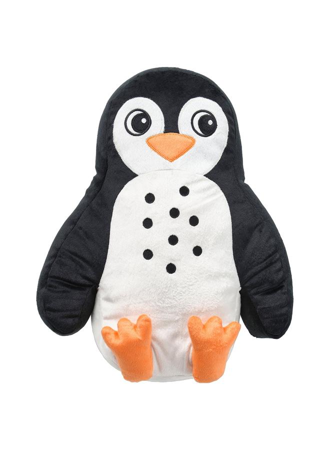 erorex Cushion, penguin-shaped black/white, 40x32 cm - Image 1