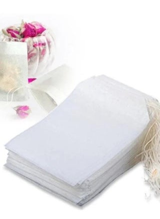 100pcs Disposable Empty Coffee Filter Bags with Drawstring White 8x10cm - pzsku/Z5DEC0D273443C858BA6DZ/45/1749910020/0365a757-cb02-4c44-8be3-ce29e6353d7e