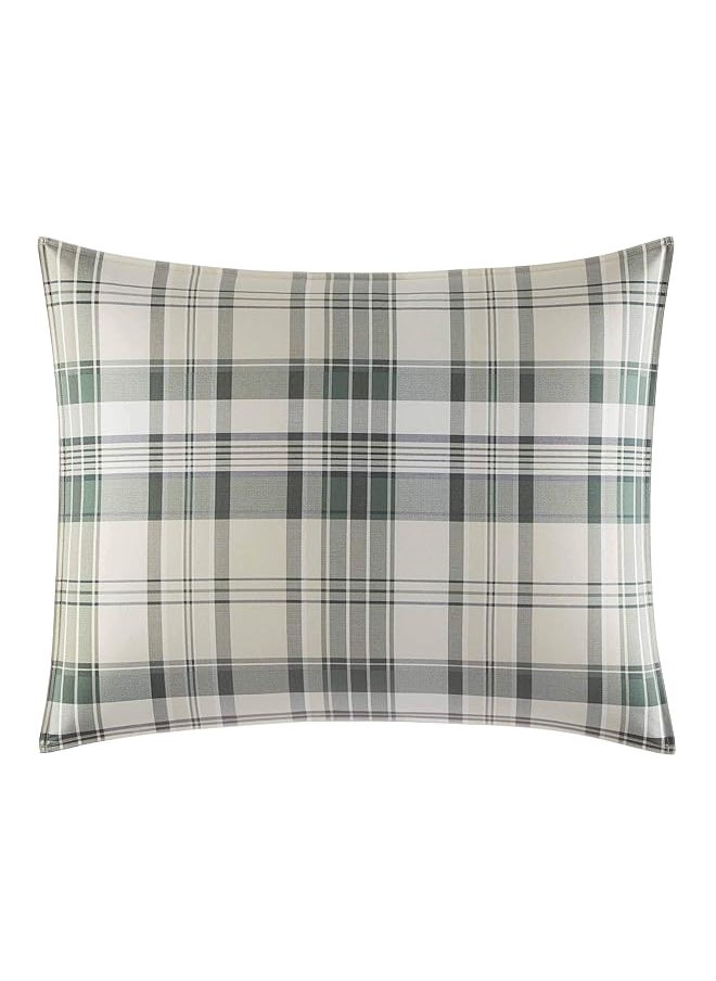 Eddie Bauer Twin Duvet Cover Set Cotton Reversible Bedding With Matching Sham Plaid Home Decor For All Seasons Timbers Evergreen Twin  - Image 5
