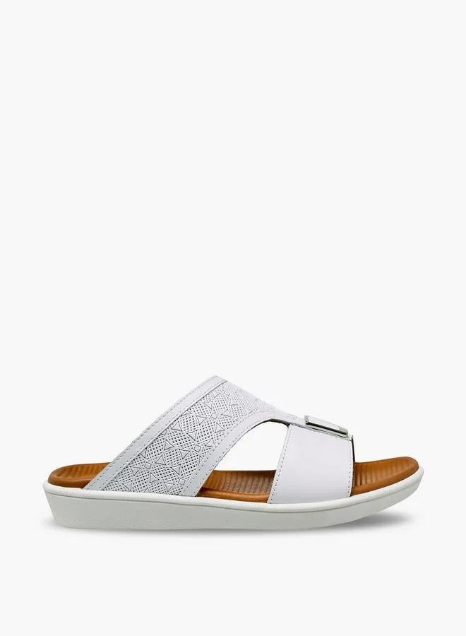 لو كونفورت Boys Leather Arabic Sandals Ramadan Collection