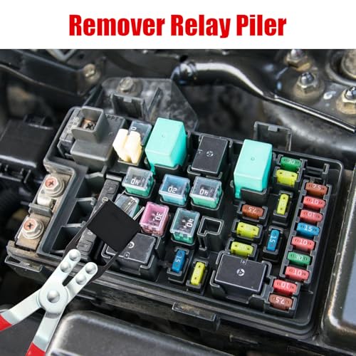 Aleric Relay Puller Pliers and Relay Fuse Remover Tools, 6 Pack, Automobile Fuse Puller Pliers, Car Fuse Puller, Fuse Removal Tool, Relay Pliers Puller, Vehicle Electrical Disconnect Plier - Image 4