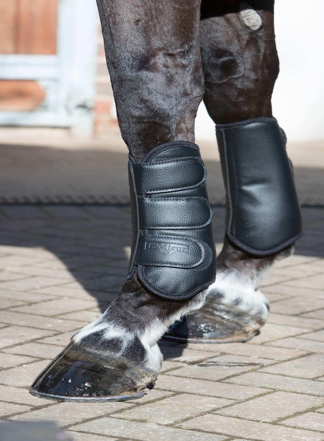 LeMieux Schooling Support Horse Boots - Protective Gear and Training Equipment - Equine Boots, Wraps & Accessories (Black/Medium) - Image 2
