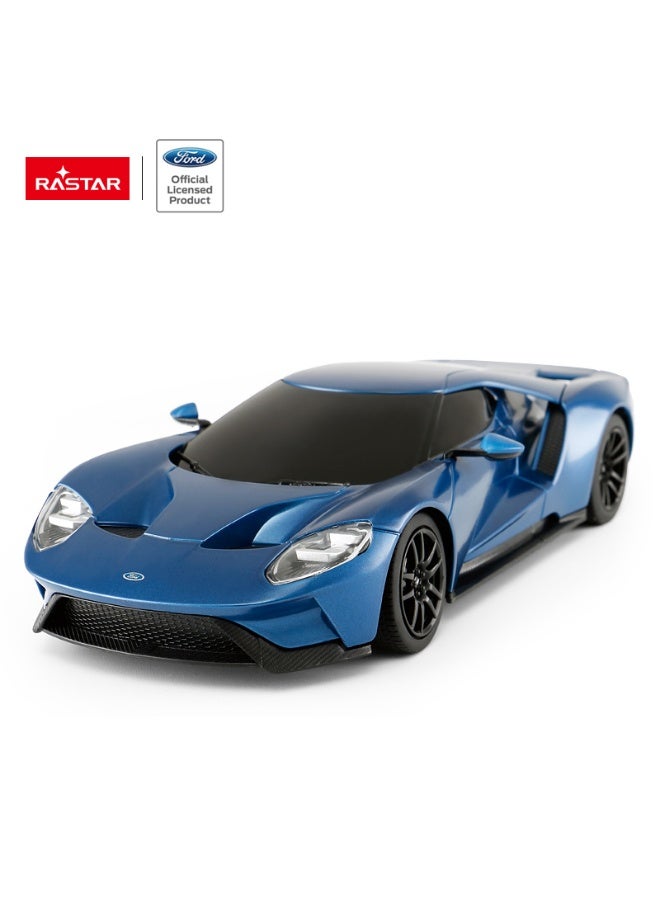 Rastar 1:24 Scale Ford GT Remote Control Car, Officially Licensed Ford RC Toy Car for Kids - Image 4