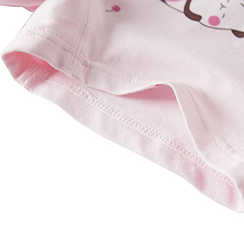 Core Pretty 5-Pack Cotton Boyshorts for Toddler Girls - Cute Panda Print Underwear | Soft Breathable Undies | Underpant Undies (3-4 Years) - Image 5