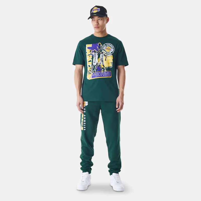NEW ERA Men's NBA Los Angeles Lakers Player Graphic T-Shirt