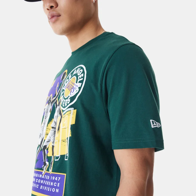 NEW ERA Men's NBA Los Angeles Lakers Player Graphic T-Shirt