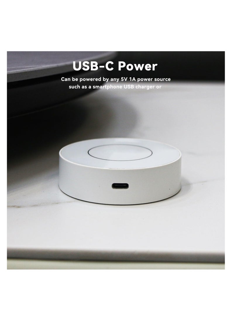 Generic - Smart Home Hub 3.0 for Zigbee Devices Compatible with Smart Life and Tuya App Multi-Device Control and Management Wired Gateway in White - Image 1