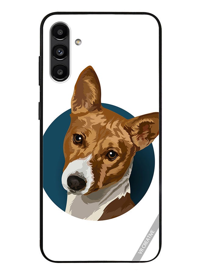 VR CREATIVE Protective Case Cover For Samsung Galaxy A13 5G Face Dog Design Multicolour - Image 1