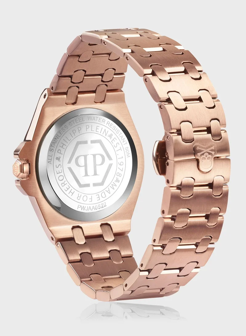 PHILIPP PLEIN Steel Strap Analog Watch